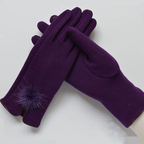 Women's Winter Warm Spun Velvet Gloves My Store