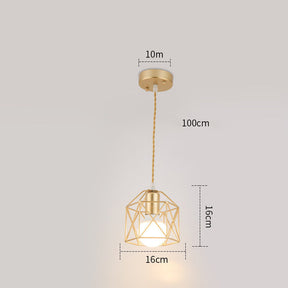 Wrought Iron Small Lamps And Lanterns Simple Post-modern Personality And Creativity My Store