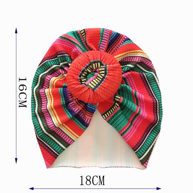 Knot Bow Baby Headbands Toddler Headwraps 6m-18m Baby Turban My Store