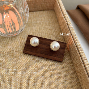 Pearl Retro French Simple Elegant Earrings My Store