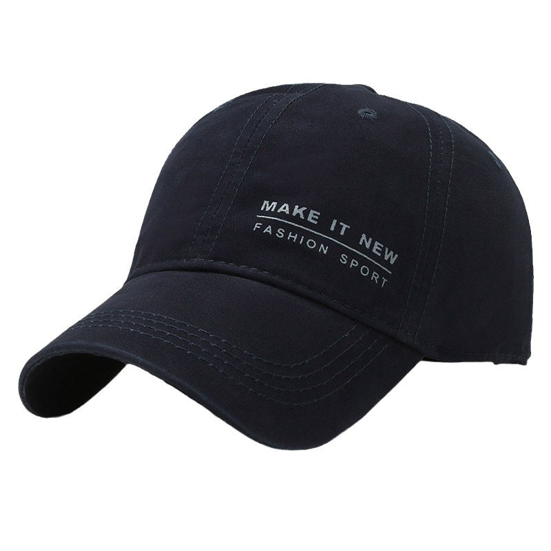 Fashion Letter Printing Baseball Cap Outdoor Casual Sunshade My Store