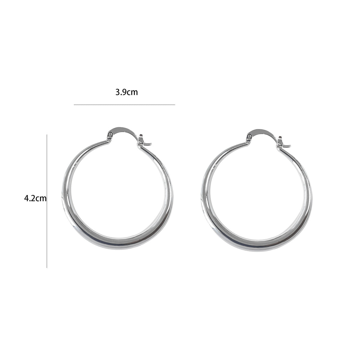 Simple Ear Fashion All-match Special-interest Design Gold-plated Anti-allergy Women's Earrings My Store