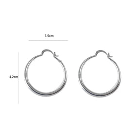 Simple Ear Fashion All-match Special-interest Design Gold-plated Anti-allergy Women's Earrings My Store