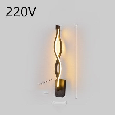 led wall lamp nordic minimalist bedroom bedside lamp My Store