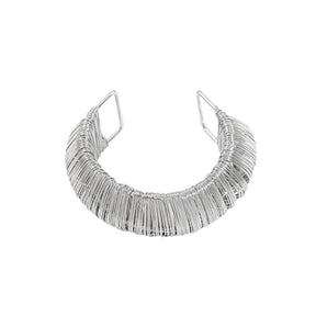 Brushed Exaggerated Alloy C- Shaped Bracelet My Store