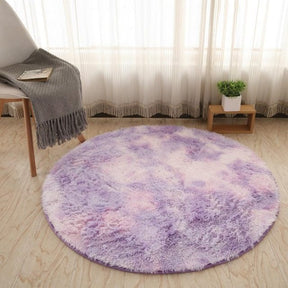 Fluffy Round Rug Carpets For Living Room Decor Faux Fur Carpet Kids Room Long Plush Rugs For Bedroom Shaggy Area Rug Modern Mat My Store