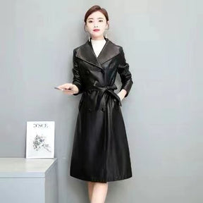 Leather Coat Women's Windbreaker Women's Thin Casual My Store