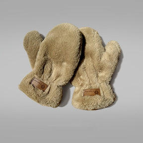 Fleece-lined Mittens Plush Autumn And Winter Warm Gloves My Store