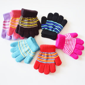 Autumn Winter Thermal Velvet Knitted Gloves My Store