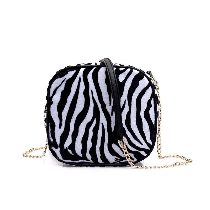 Versatile leopard print shoulder bag My Store