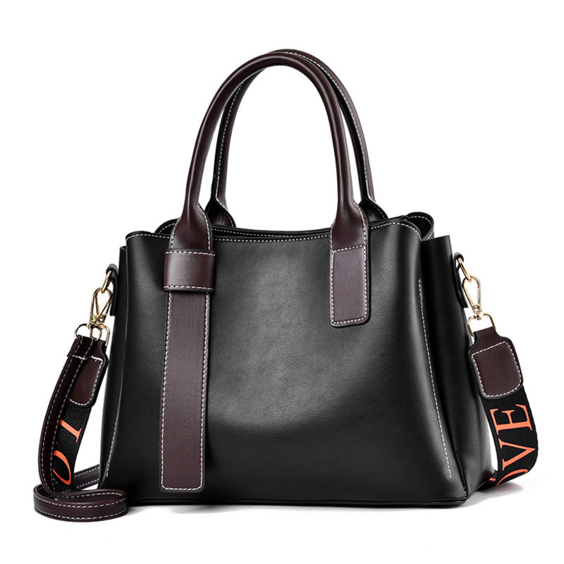 Soft Leather Large Capacity Women's Handbag Fashion Trendy One-shoulder Crossbody Bag My Store