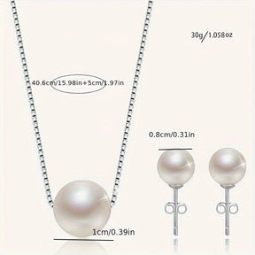 Style All Single Fashion Pearl Necklace Wedding  Anniversary Mother's Day Valentine's Day Party Gift null