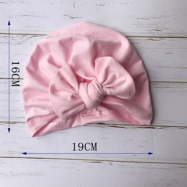 Knot Bow Baby Headbands Toddler Headwraps 6m-18m Baby Turban My Store