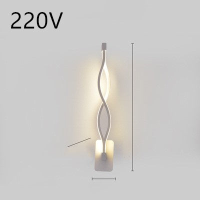 led wall lamp nordic minimalist bedroom bedside lamp My Store