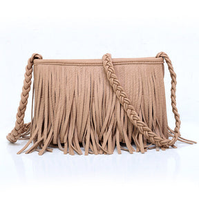 Hand-woven Tassel Bag Shoulder Crossbody Bag My Store