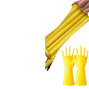 Dishwashing Gloves Thickened Rubber Latex Labor Gloves My Store