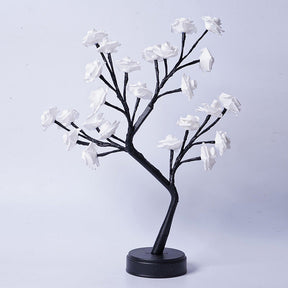 Table Lamp Flower Tree Rose Lamps Fairy Desk Night Lights USB Operated Gifts For Wedding Valentine Christmas Decoration My Store