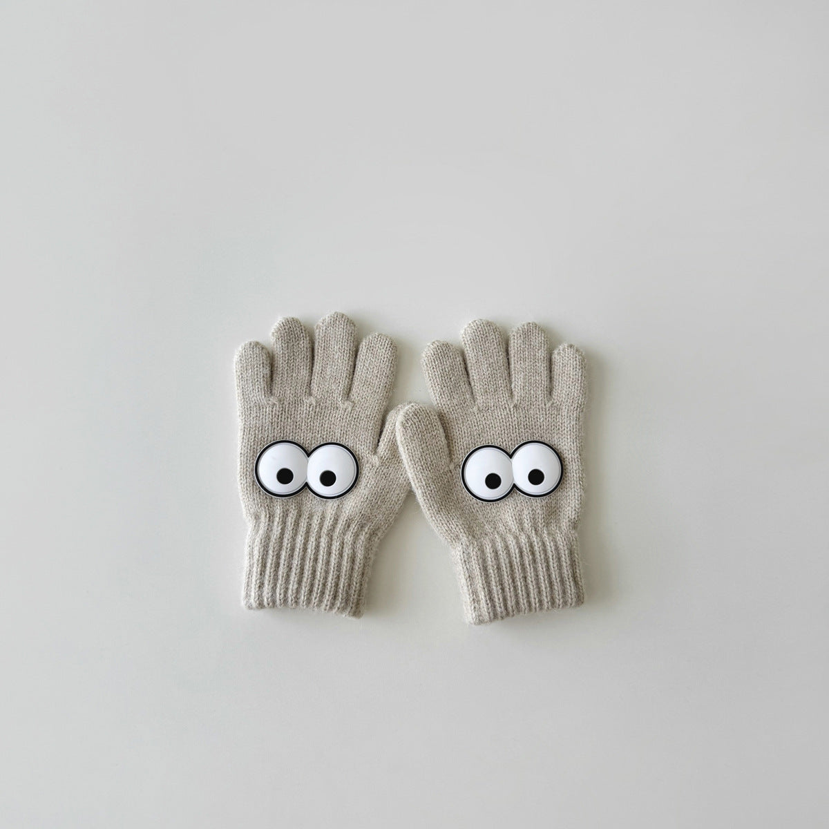 Warm Wool Knitted Five-finger Baby Gloves My Store