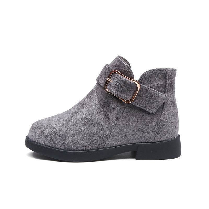 Big kids suede leather boots My Store