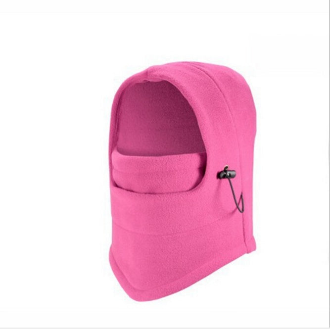 Windproof Hat With Mask Unisex Ski Hat Mens Winter Fleece Wrapped Warm Hat My Store