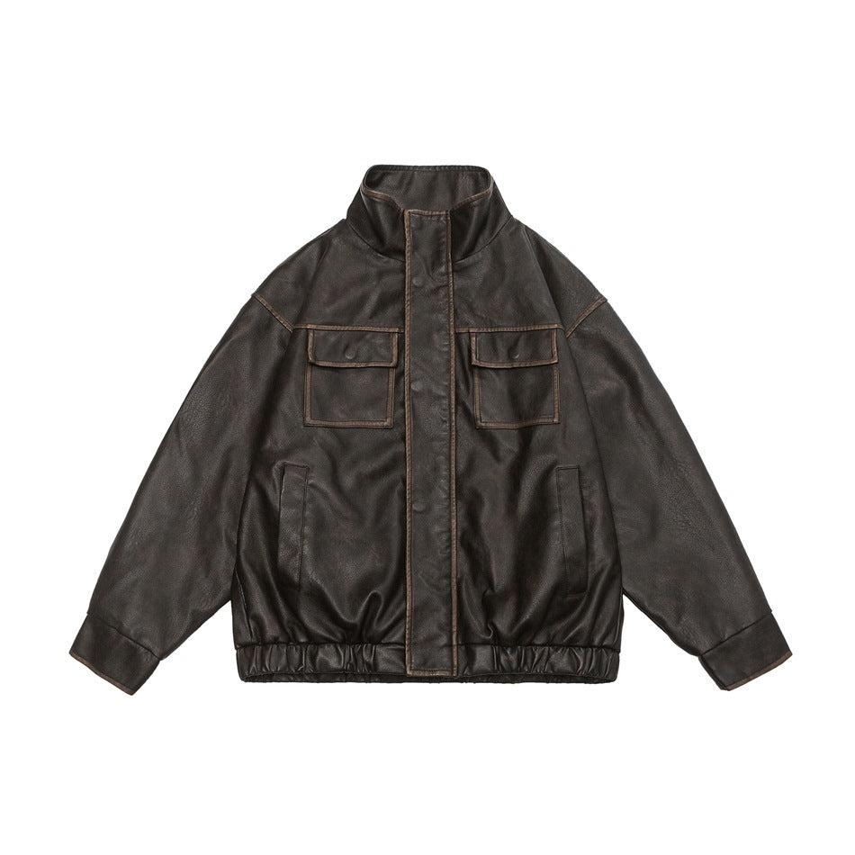 American Retro Biker's Leather Loose My Store