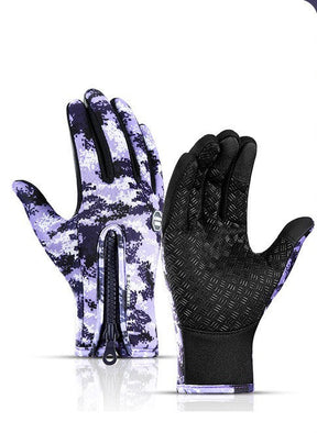 Winter Gloves Touch Screen Riding Motorcycle Sliding Waterproof Sports Gloves With Fleece My Store