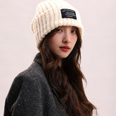 Knitted Hat Winter Warm Pile Heap Cap Men My Store