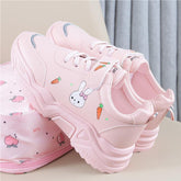 Spring And Autumn Primary School Students Casual All-match Pu Running Shoes My Store