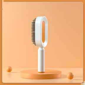 Self Cleaning Hair Brush For Women One-key Cleaning Hair Loss Airbag Massage Scalp Comb Anti-Static Hairbrush My Store