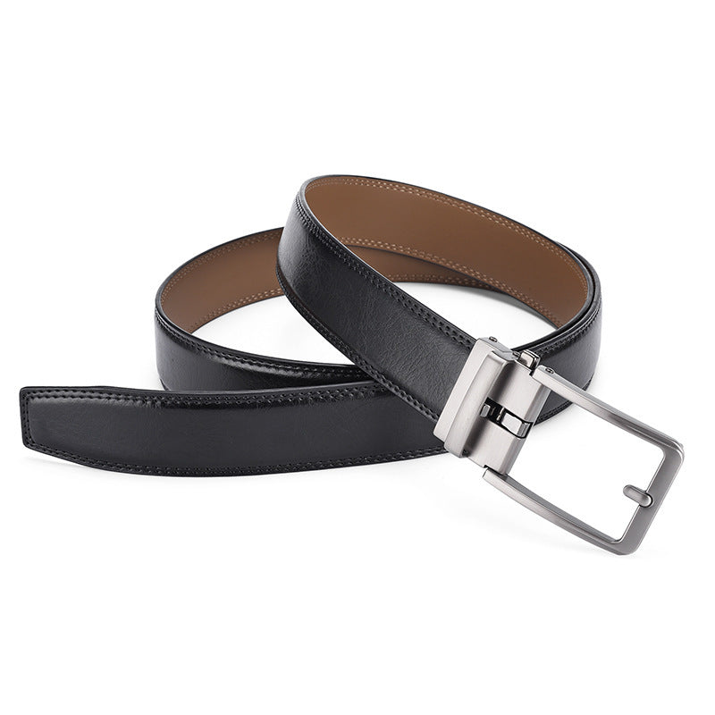 Simple Casual Business Men's Pants Belt My Store