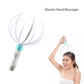 Head Massager Scalp Vibration Massage Eight Claw Electric Household Massager Head Masager Body Care My Store