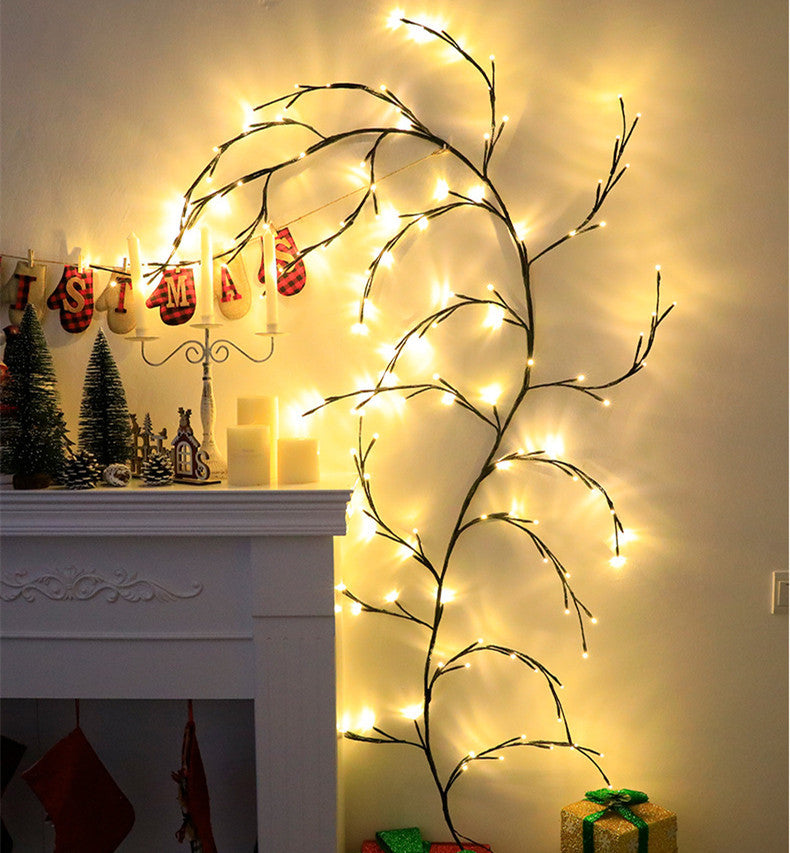 LED Light String Arrangement Colored Light Rattan Room Decorative Light My Store