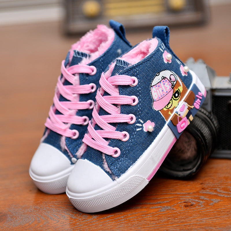 Children's Shoes Canvas Girls' Sneakers My Store