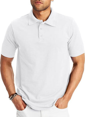 Loose And Simple Men's Short-sleeved Polo Shirt My Store