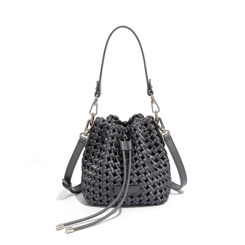 High-grade Windmill Knot Bucket Bag Hand-woven My Store