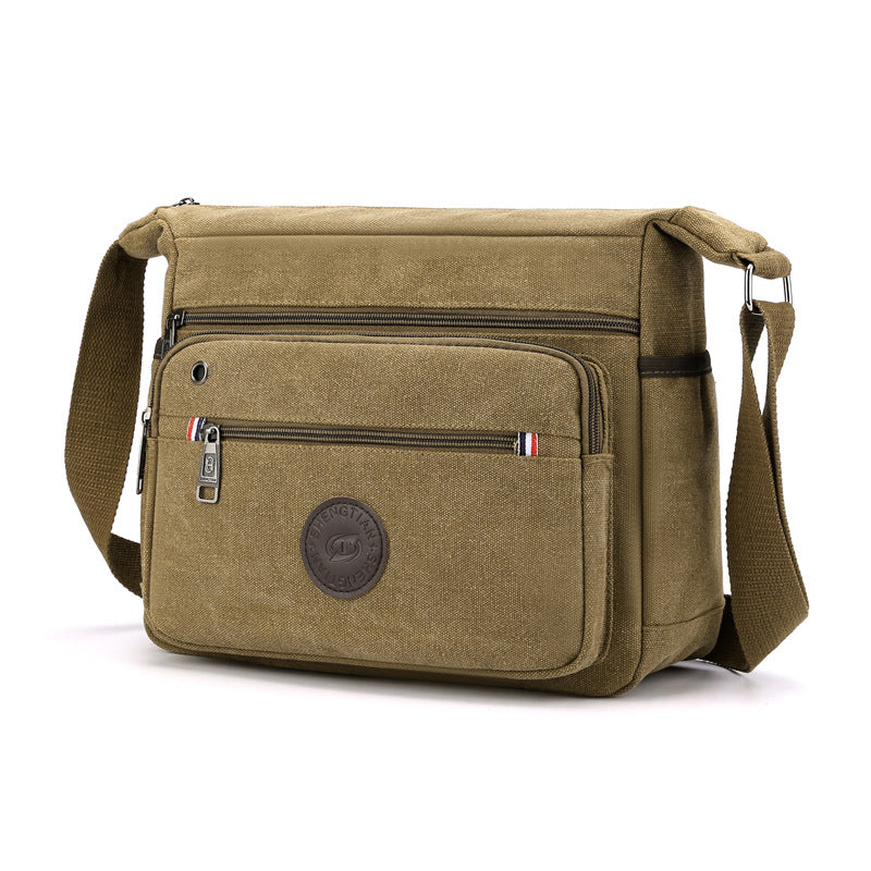 New Canvas Men's Shoulder Messenger Bag My Store