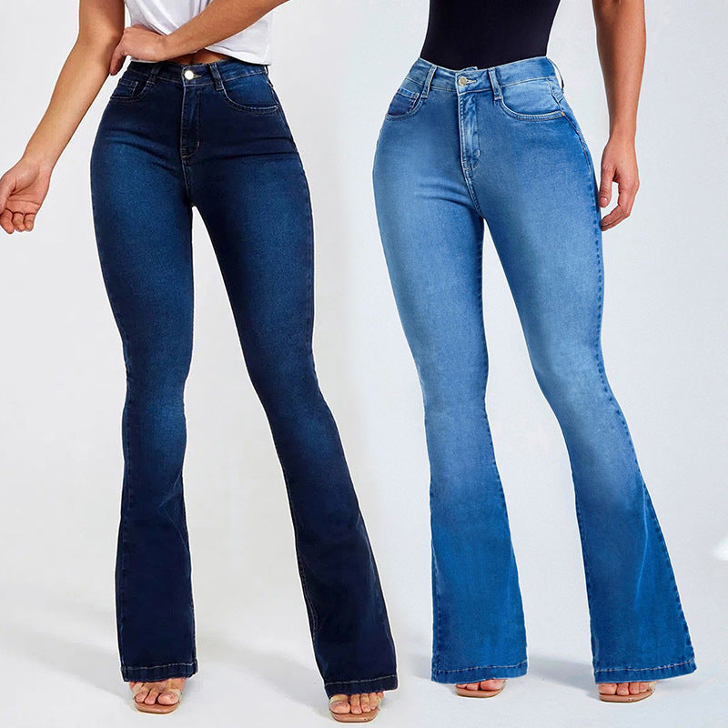 High Waist Slim Stretch Shaping Women's Jeans My Store