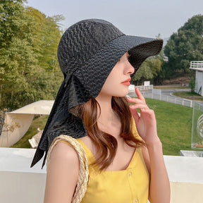 Ice Feeling Wide Brim Neck Protection Sun Protection Hat My Store