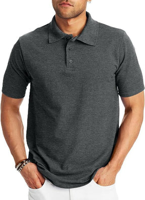 Loose And Simple Men's Short-sleeved Polo Shirt My Store