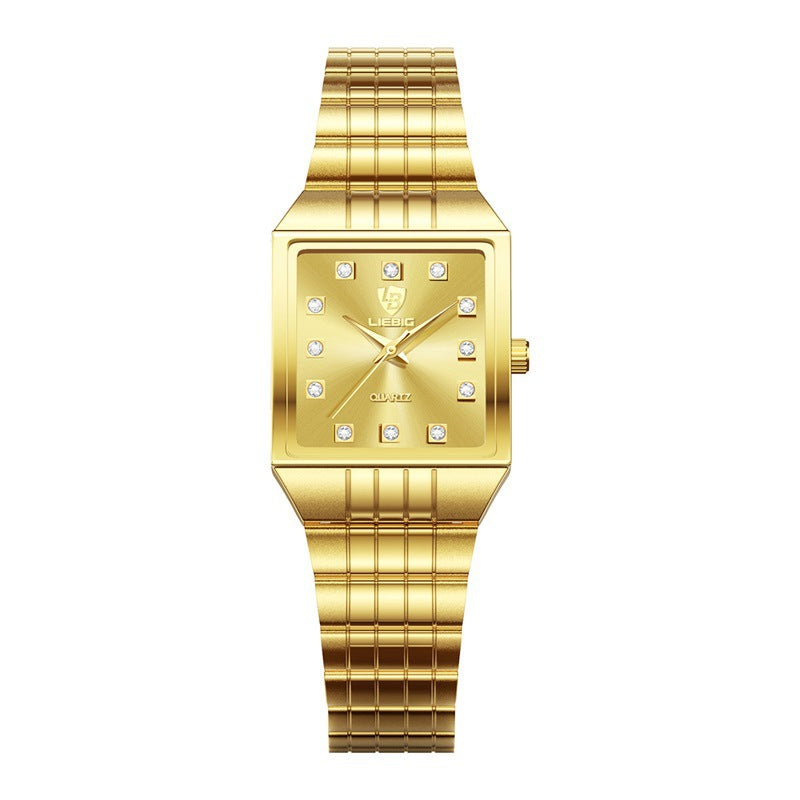 Luxury Gold Men's Quartz Watch Classic Diamond My Store