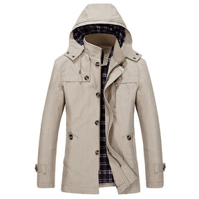 Spring And Autumn New Jacket Men's Trench Coat My Store