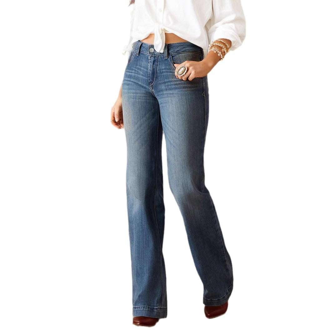 Women's American-style Skinny Jeans Slimming Casual Pants My Store