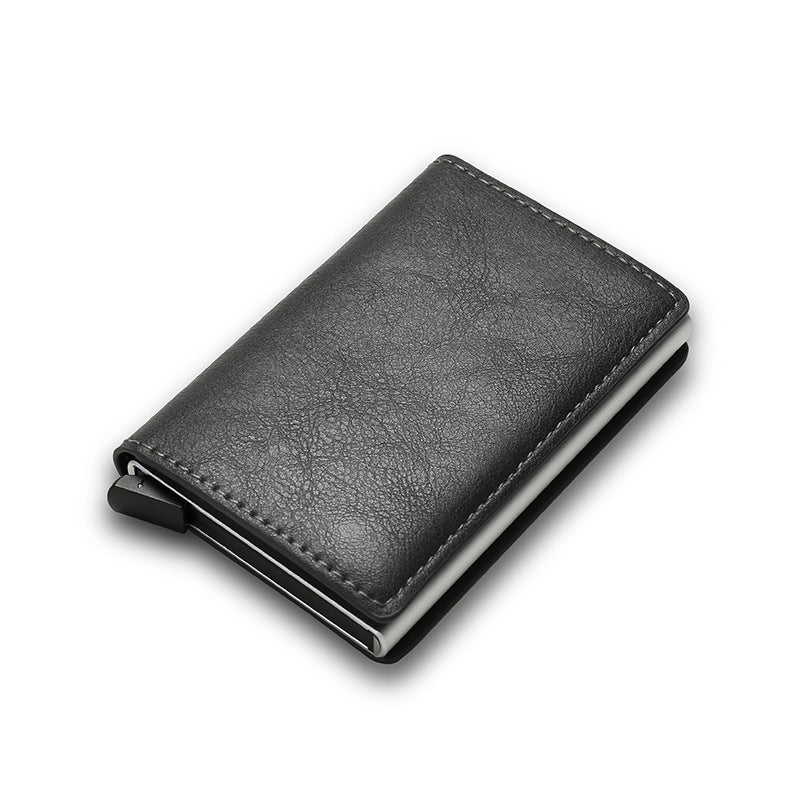 Credit Card Holder Smart Minimalist Wallet Pocket Men Women Slim Cardholder Bank Secure Creditcard Case My Store