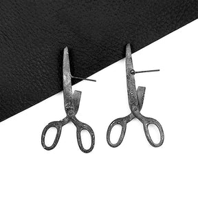 Retro Scissors Creative Personalized Ear Studs My Store