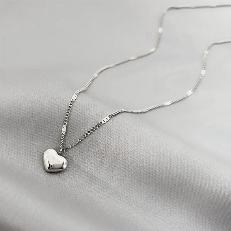 Clavicle Chain Geometric Heart-shaped Accessories Light Luxury Temperament Simple My Store