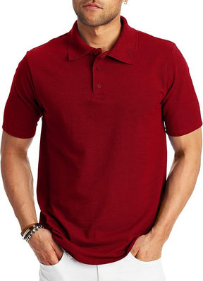 Loose And Simple Men's Short-sleeved Polo Shirt My Store