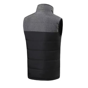 Color Matching Four-control Zone 21 Self-heating Vest V-neck My Store