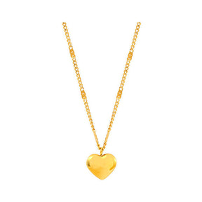 Clavicle Chain Geometric Heart-shaped Accessories Light Luxury Temperament Simple My Store