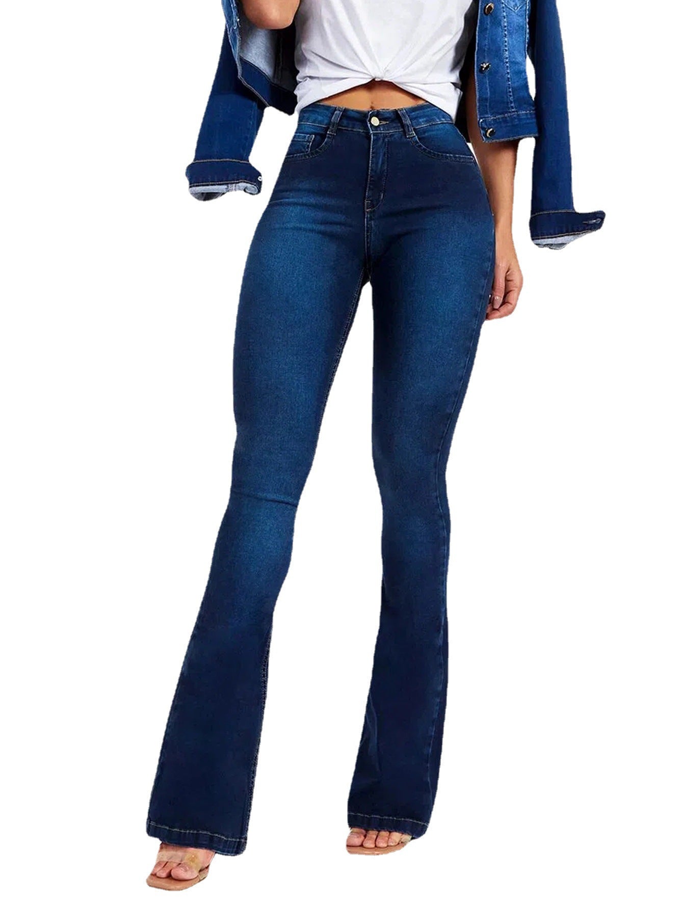 High Waist Slim Stretch Shaping Women's Jeans My Store