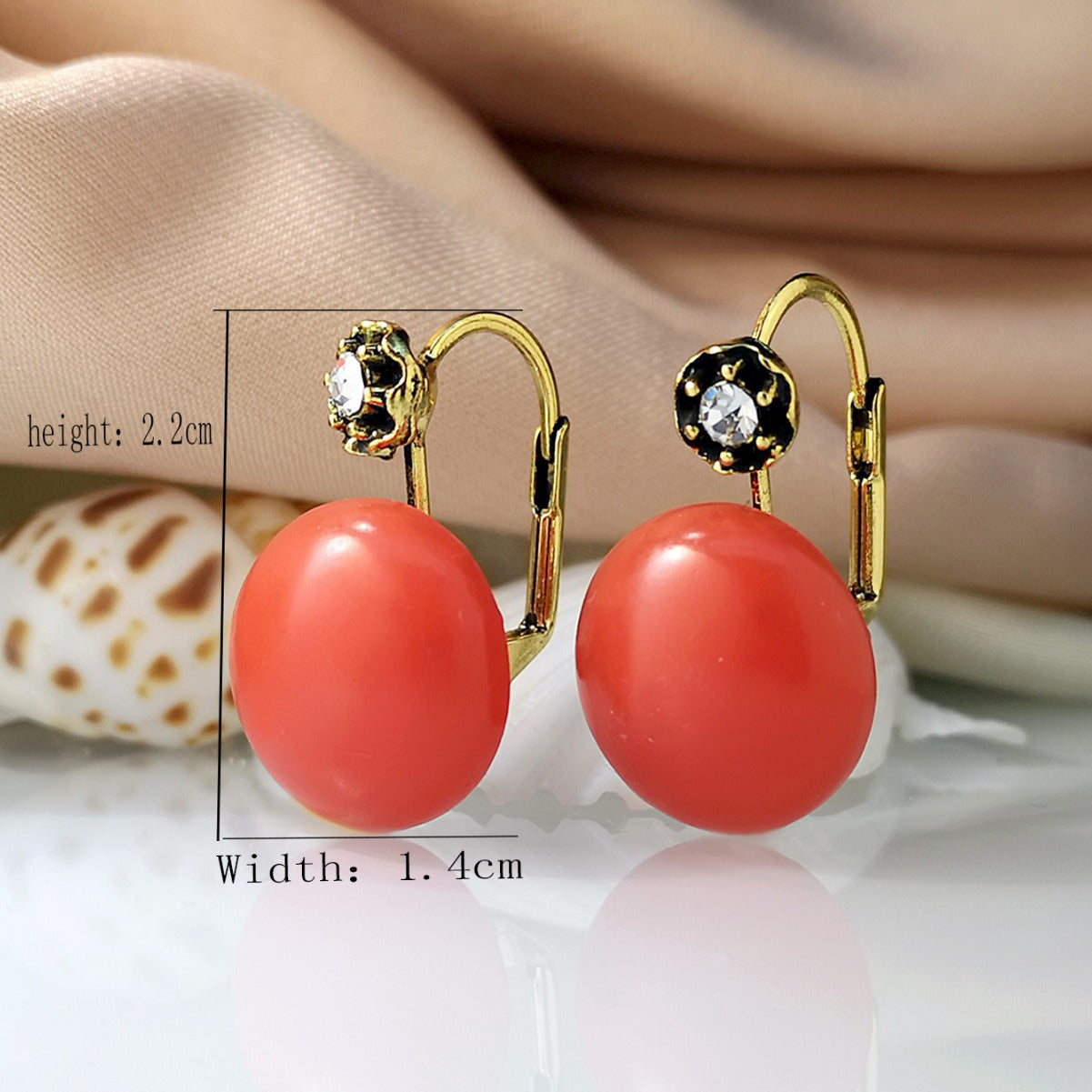 Retro Style Lantern Lady Geometric Earrings My Store